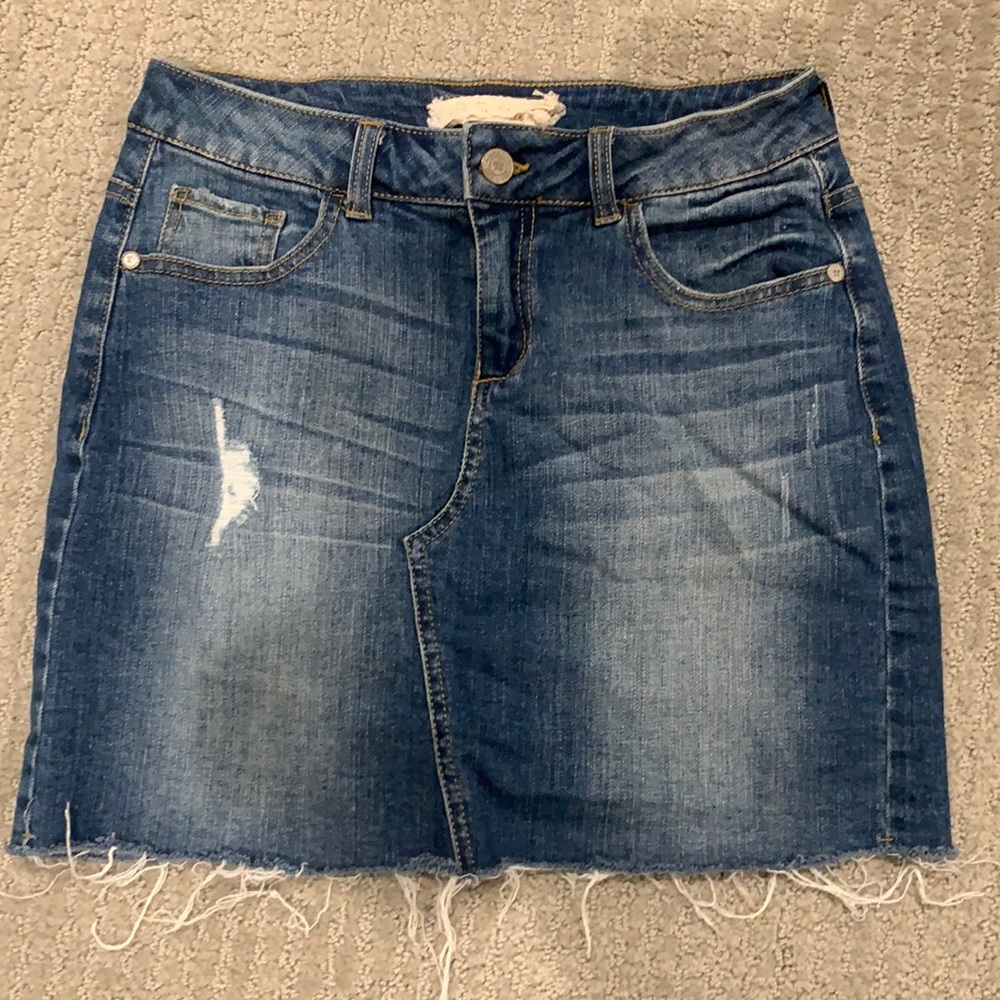 Denim skirt